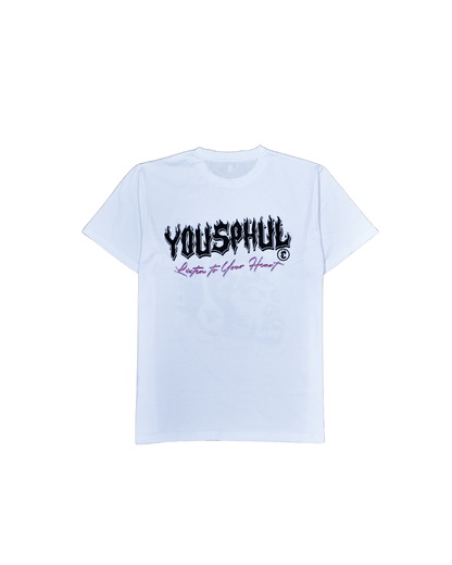 White “Listen to Your Heart” T-Shirt