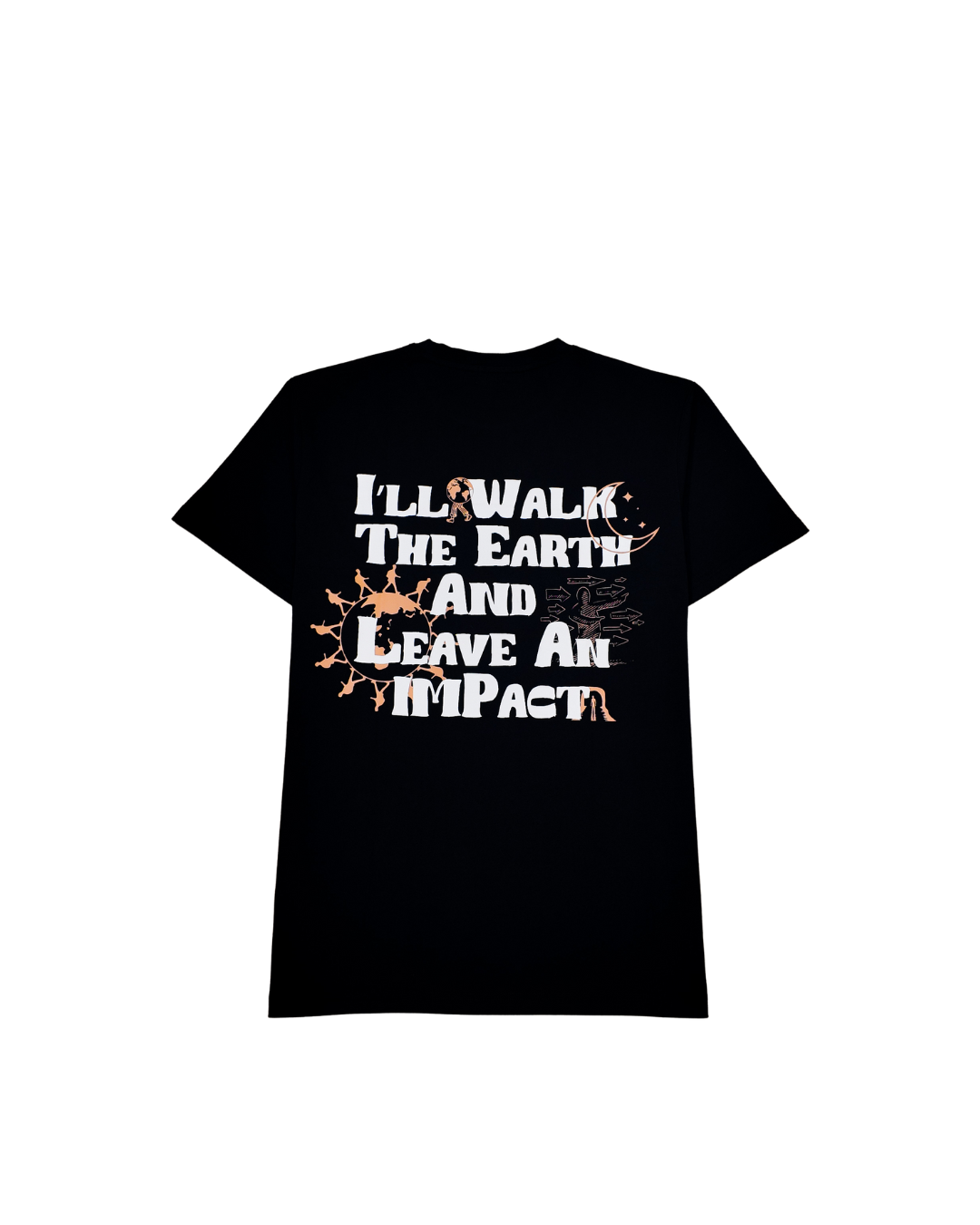 Black “Leave an Impact” T-Shirt