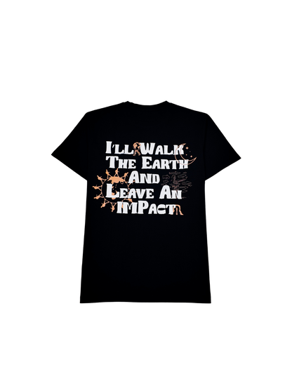 Black “Leave an Impact” T-Shirt